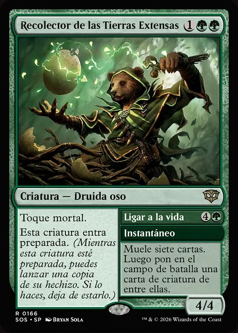Vastlands Scavenger // Bind to Life (Secrets of Strixhaven #166) Vastlands Scavenger // Bind to Life (Secrets of Strixhaven #166)