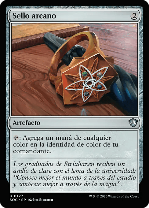 Arcane Signet (Secrets of Strixhaven Commander #127) Arcane Signet (Secrets of Strixhaven Commander #127)