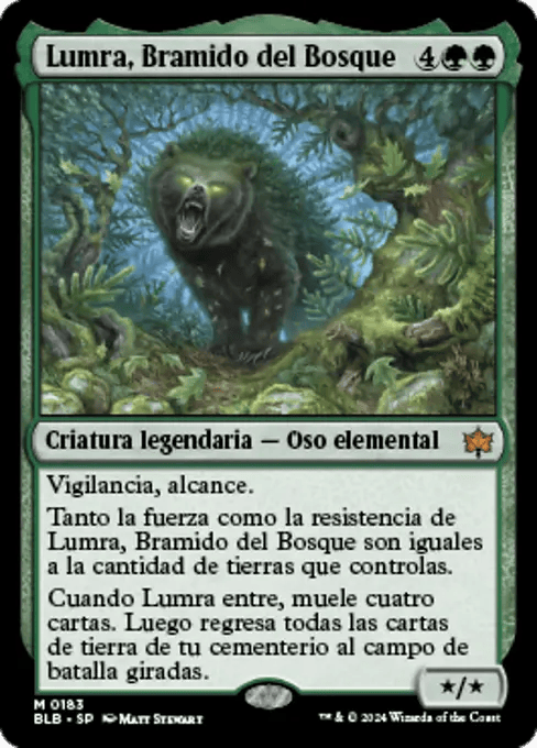 Lumra, Bellow of the Woods (Bloomburrow #183) Lumra, Bellow of the Woods (Bloomburrow #183)