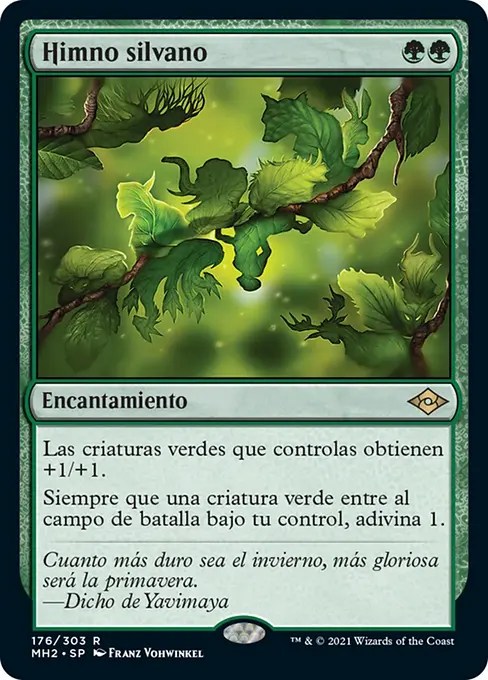 Sylvan Anthem (Modern Horizons 2 #176) Sylvan Anthem (Modern Horizons 2 #176)