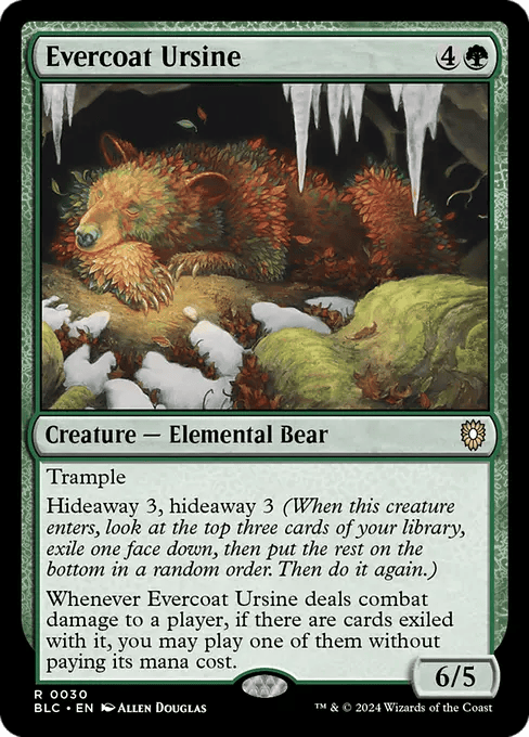 Evercoat Ursine (Bloomburrow Commander #30) Evercoat Ursine (Bloomburrow Commander #30)