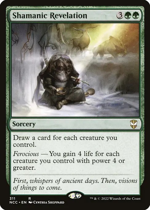 Shamanic Revelation (New Capenna Commander #311) Shamanic Revelation (New Capenna Commander #311)