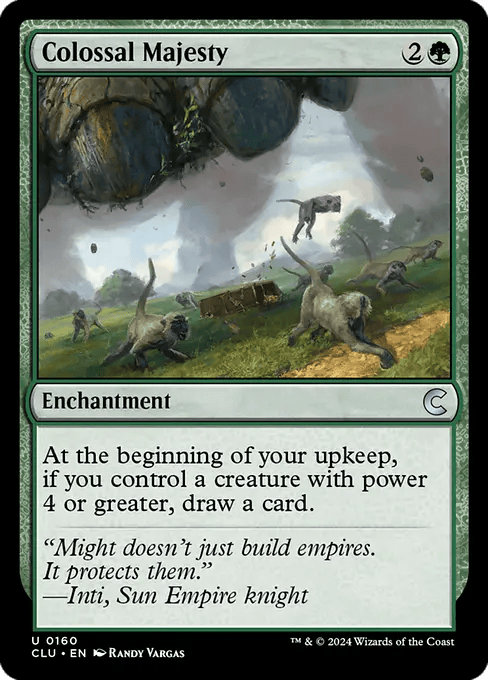 Colossal Majesty (Ravnica: Clue Edition #160) Colossal Majesty (Ravnica: Clue Edition #160)
