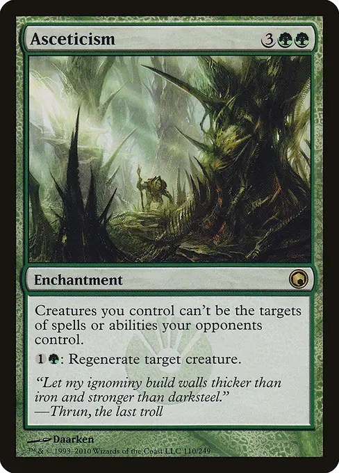 Asceticism (Scars of Mirrodin #110) Asceticism (Scars of Mirrodin #110)